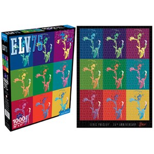 Aquarius (65161) - "Elvis - 75th Anniversary" - 1000 brikker puslespil