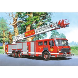 Castorland (B-06595) - "Fire Truck" - 60 brikker puslespil
