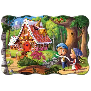 Castorland (C-02368) - "Hansel and Gretel" - 20 brikker puslespil
