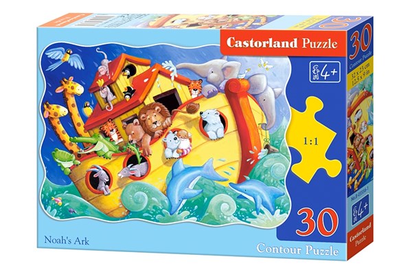 Castorland (B-03556) - "Noah's Ark" - 30 brikker puslespil