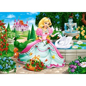 Castorland (B-066056) - "Princess with Swan" - 60 brikker puslespil
