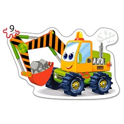 Castorland (B-020065) - "Construction Works" - 9 15 brikker puslespil