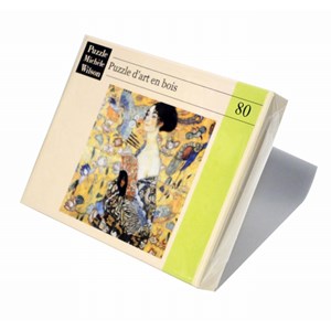 Puzzle Michele Wilson (A515-80) - Gustav Klimt: "Lady with Fan" - 80 brikker puslespil