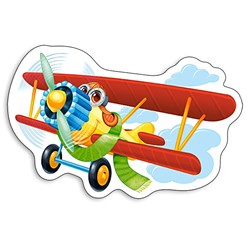 Castorland (B-015092) - "Funny Plane" - 15 brikker puslespil