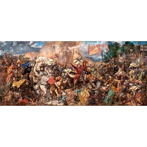 Castorland (B-060382) - "The Battle of Grunwald" - 600 brikker puslespil