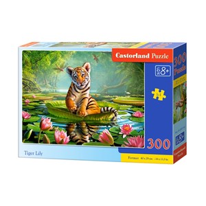 Castorland (B-030156) - "Tiger Lily" - 300 brikker puslespil