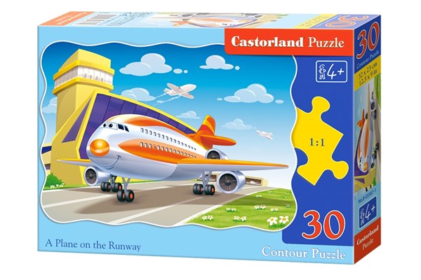 Castorland (B-03587) - "Plane" - 30 brikker puslespil