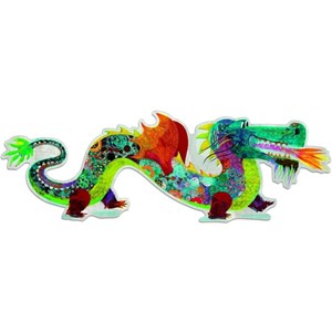 Djeco (07170) - "Leon the dragon" - 58 brikker puslespil