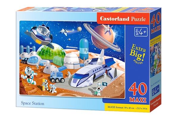 Castorland (B-040230) - "Space Station" - 40 brikker puslespil