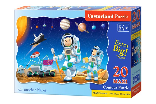 Castorland (C-02344) - "Space Conquest" - 20 brikker puslespil