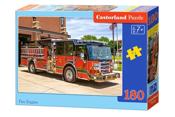 Castorland (B-018352) - "Fire Engine" - 180 brikker puslespil