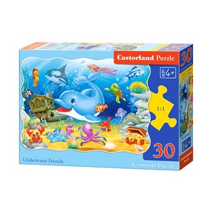 Castorland (B-03501) - "Underwater Friends" - 30 brikker puslespil