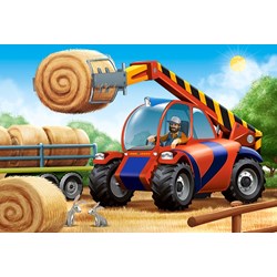 Castorland (B-041039) - "Agricultural Machines" - 8 12 15 20 brikker puslespil