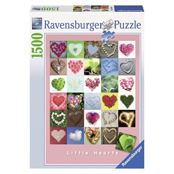 Ravensburger (16294) - "Little Hearts" - 1500 brikker puslespil
