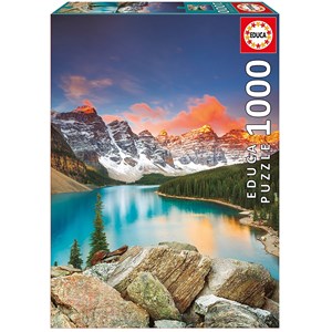 Educa (17739) - "Moraine Lake, Banff National Park, Canada" - 1000 brikker puslespil