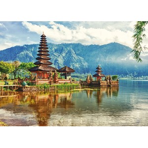 Educa (17674) - "Temple Ulun Danu, Bali, Indonesia" - 2000 brikker puslespil