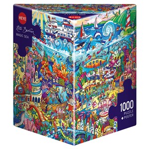 Heye (29839) - Rita Berman: "Magic Sea" - 1000 brikker puslespil