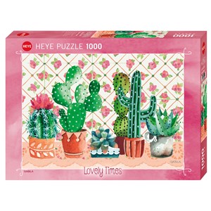Heye (29831) - Gabila Rissone: "Cactus Family" - 1000 brikker puslespil