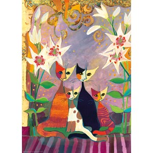 Heye (29819) - Rosina Wachtmeister: "Lilies" - 1000 brikker puslespil