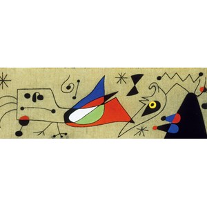 Clementoni (39264) - Joan Miro: "Woman and bird in the night" - 1000 brikker puslespil