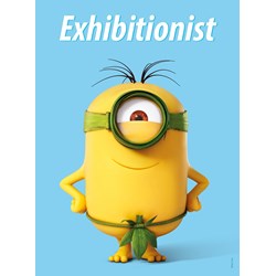 Clementoni (35031) - "Exhibitionist Minions" - 500 brikker puslespil