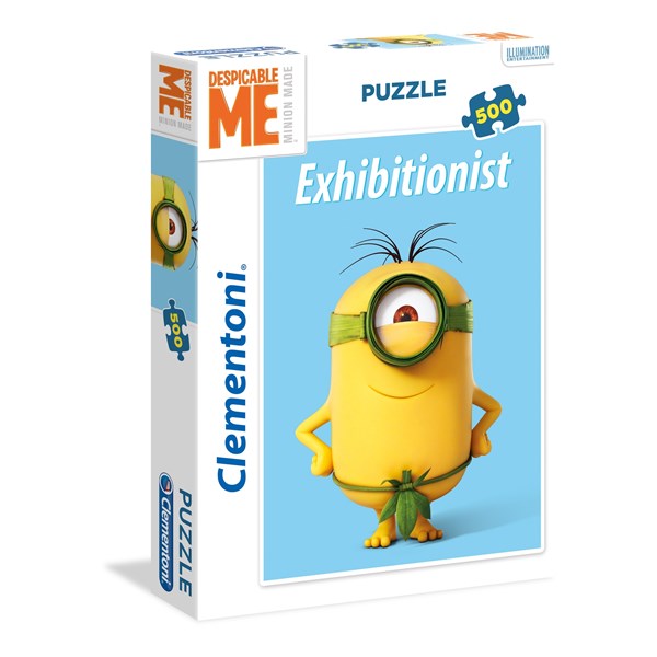 Clementoni (35031) - "Exhibitionist Minions" - 500 brikker puslespil