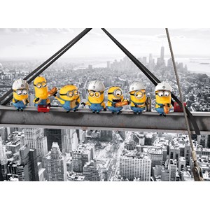 Clementoni (39370) - "Minions Skyskraber" - 1000 brikker puslespil