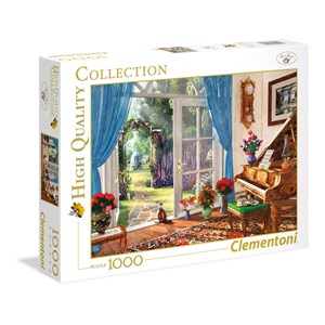Clementoni (39394) - "Room with View" - 1000 brikker puslespil