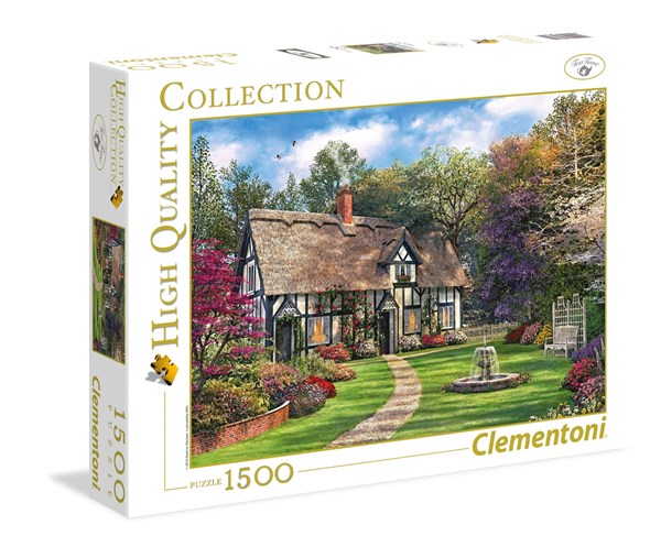 Clementoni (31672) - "The Hideaway Cottage" - 1500 brikker puslespil