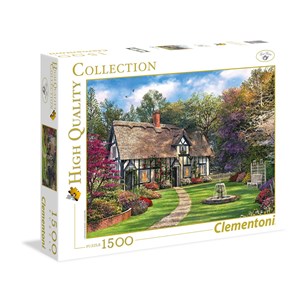 Clementoni (31672) - "The Hideaway Cottage" - 1500 brikker puslespil