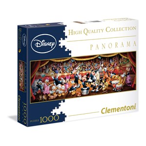 Clementoni (39347) - "Disney" - 1000 brikker puslespil