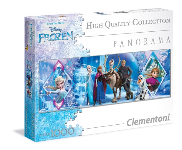 Clementoni (39349) - "Frozen" - 1000 brikker puslespil