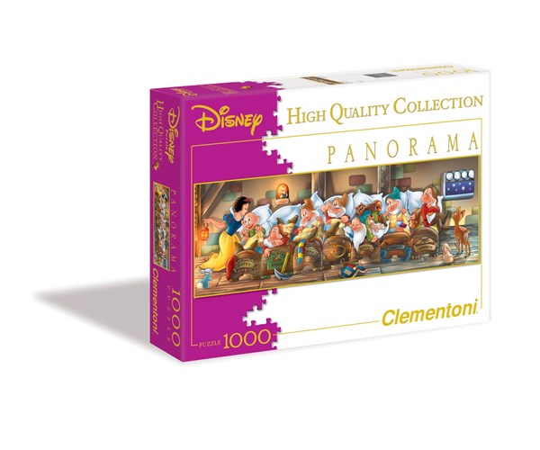 Clementoni (39004) - "Snow White" - 1000 brikker puslespil