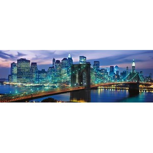 Clementoni (39209) - "New York, Brooklyn Bridge" - 1000 brikker puslespil