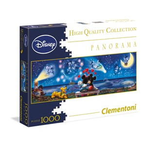Clementoni (39287) - "Mikey and Minnie" - 1000 brikker puslespil