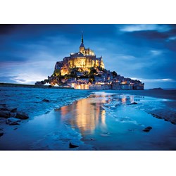 Clementoni (31994) - "Le Mont Saint-Michel" - 1500 brikker puslespil