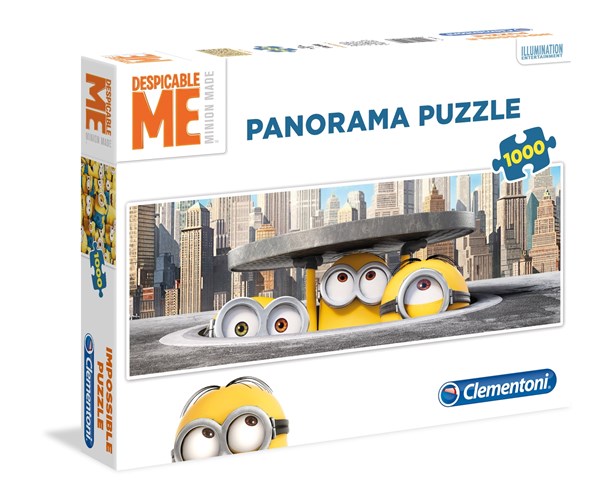 Clementoni (39373) - "Minions in New York" - 1000 brikker puslespil
