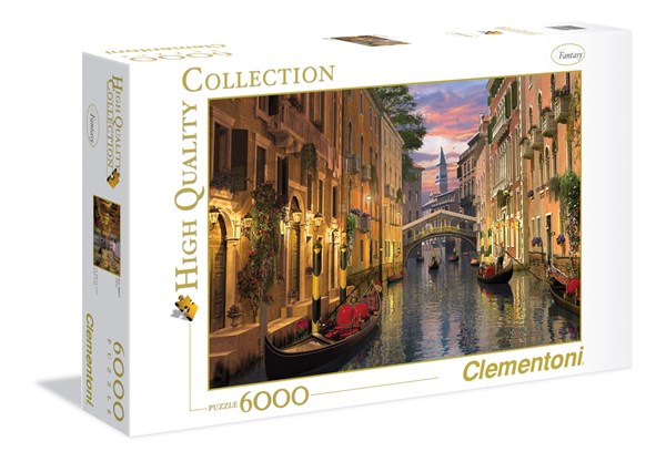 Clementoni (36517) - Dominic Davison: "Venedig, Italien" - 6000 brikker puslespil