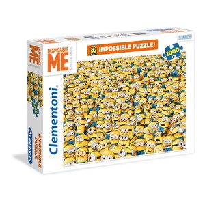 Clementoni (31450) - "Minions" - 1000 brikker puslespil