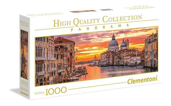 Clementoni (39426) - "Venice" - 1000 brikker puslespil