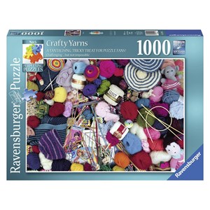 Ravensburger (19515) - "Crafty Yarns" - 1000 brikker puslespil