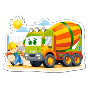Castorland (B-120086) - "Concrete Mixer" - 12 brikker puslespil