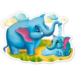 Castorland (B-04454) - "Animals of Africa" - 4 5 6 7 brikker puslespil