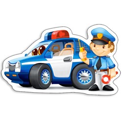 Castorland (B-04393) - "Rescue Services" - 4 5 6 7 brikker puslespil