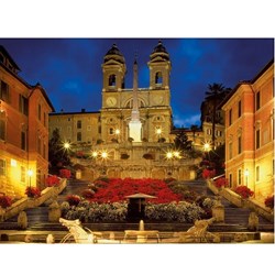 Ravensburger (16370) - "Piazza di Spagna, Rome, Italy" - 1500 brikker puslespil