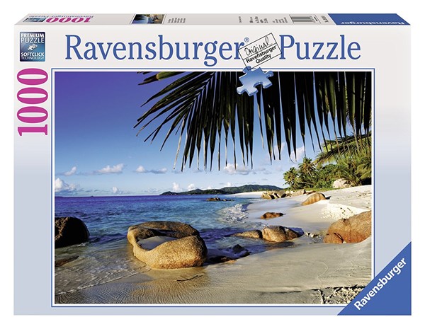 Ravensburger (19018) - "Behind the Palm Trees" - 1000 brikker puslespil