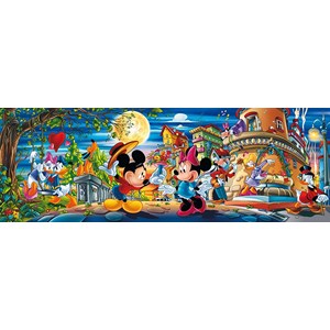 Clementoni (39003) - "Mickey and Minnie" - 1000 brikker puslespil