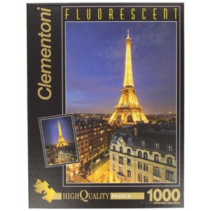 Clementoni (39210) - "Paris by Night" - 1000 brikker puslespil