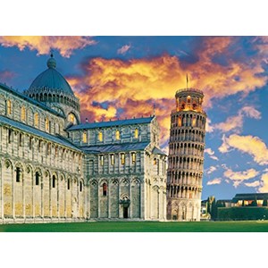 Clementoni (30103) - "Tower of Pisa, Italy" - 500 brikker puslespil