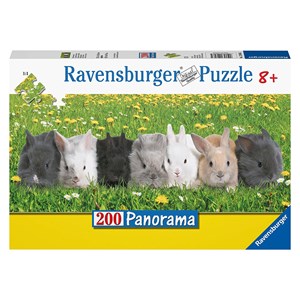 Ravensburger (12696) - "Rabbit Parade" - 200 brikker puslespil